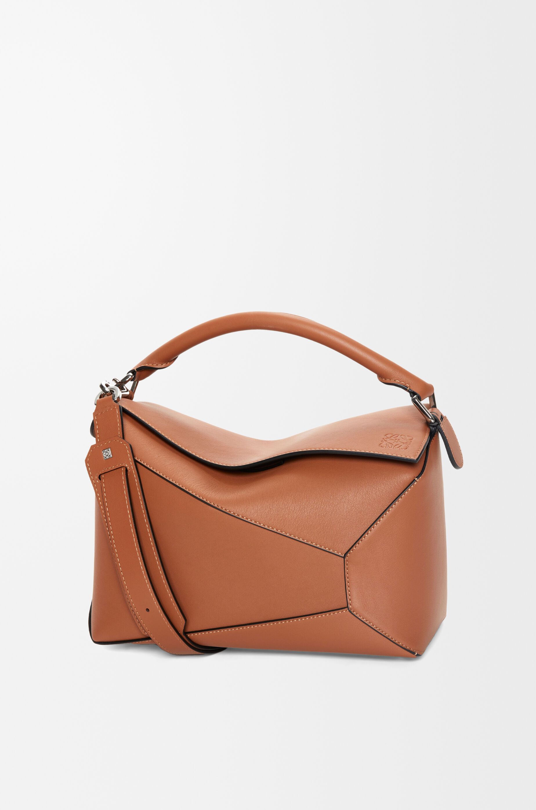 正規 パズルバッグ（クラシックカーフ） LOEWE - ブラック ショルダーバッグ