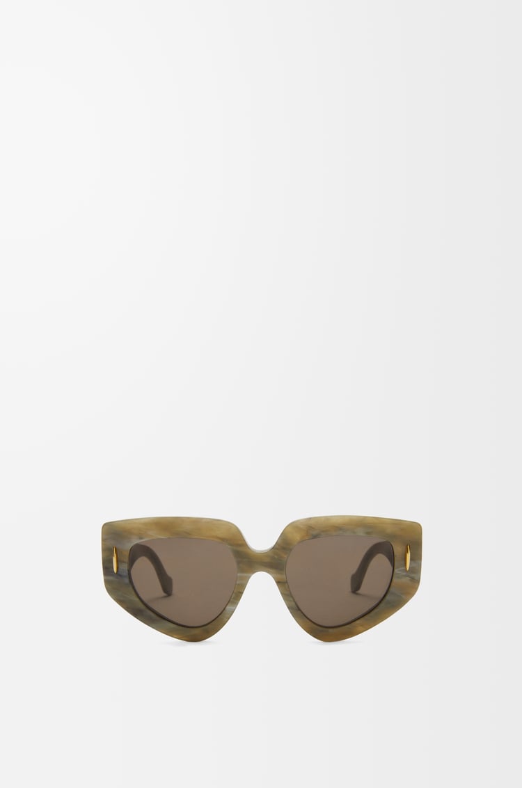 LOEWE Lunettes de soleil Butterfly Screen Marbre Vert Pâle