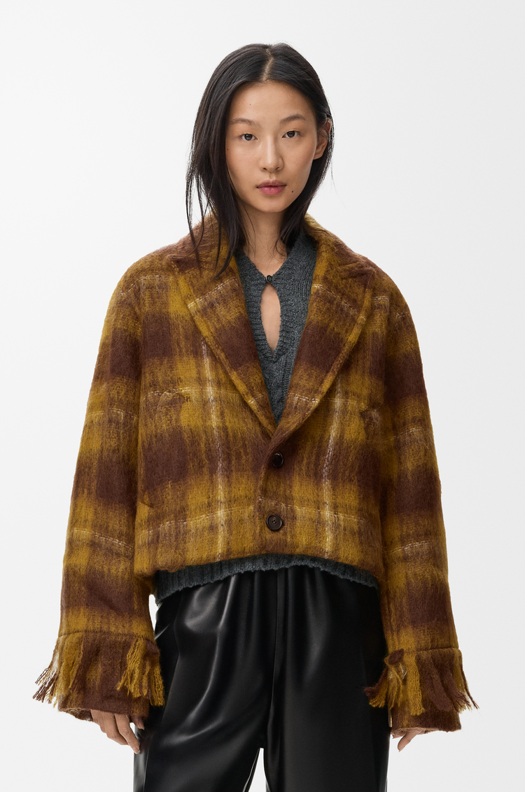 LOEWE ジャケット（モヘア&ウールブレンド） Yellow/Multicolor