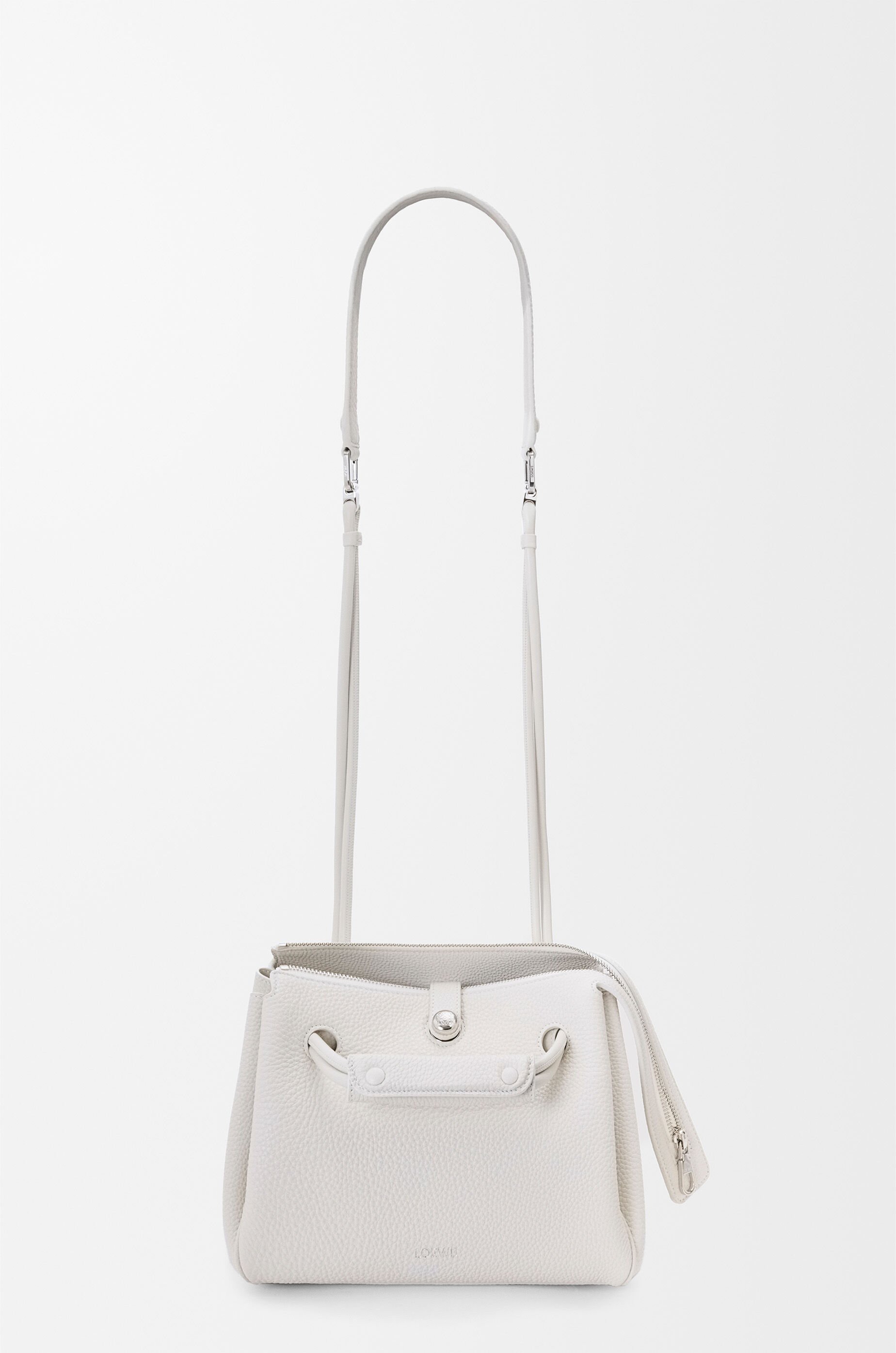 マドリードバッグ スモール（サプルグレインカーフ） ホワイト - LOEWE