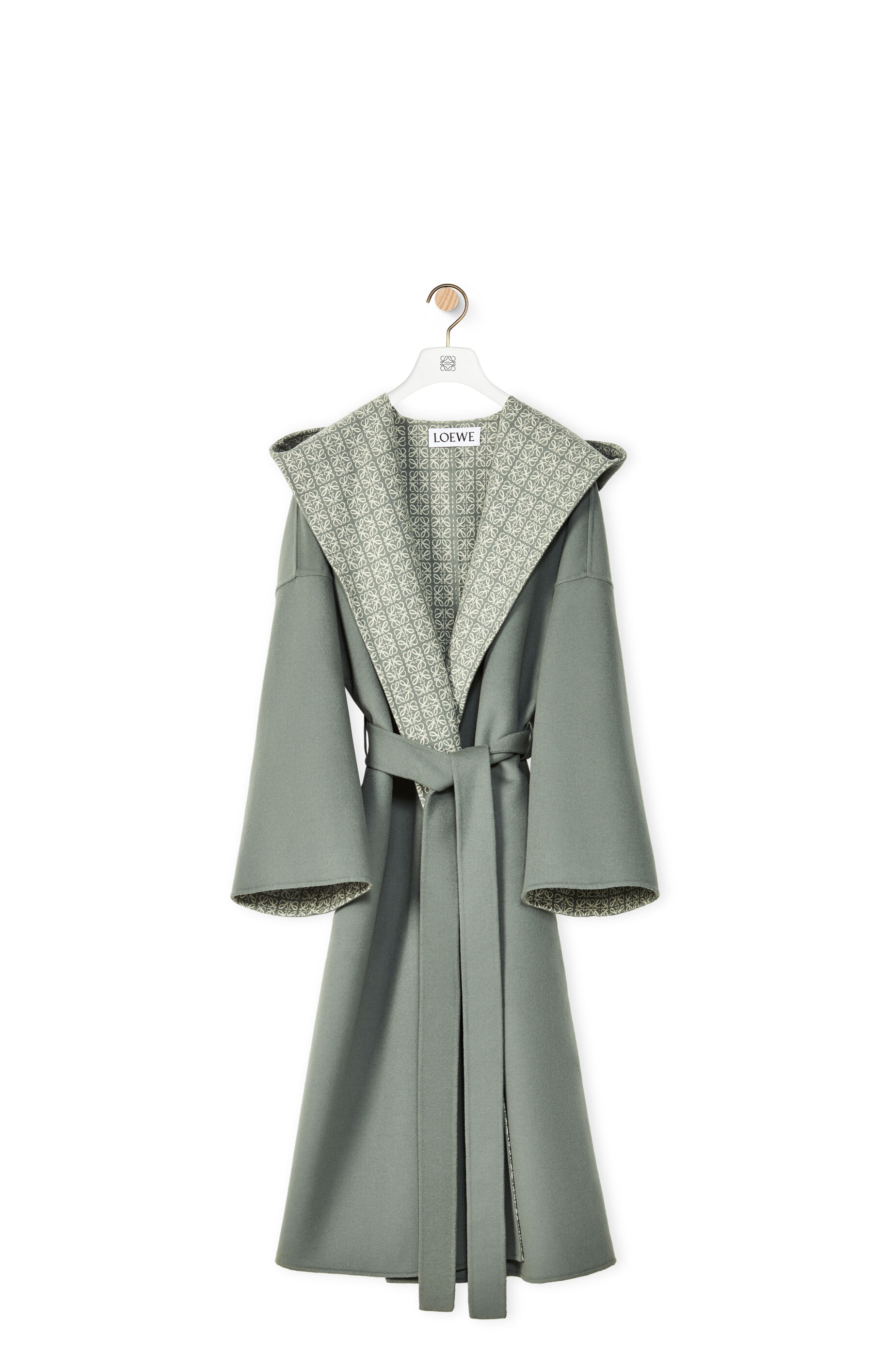 loewe green coat