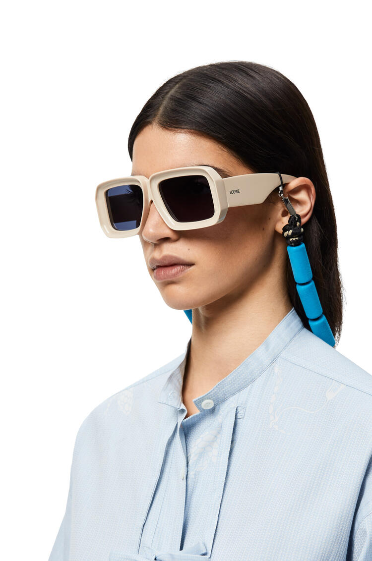 LOEWE Sunglasses strap in foam and cord Blue