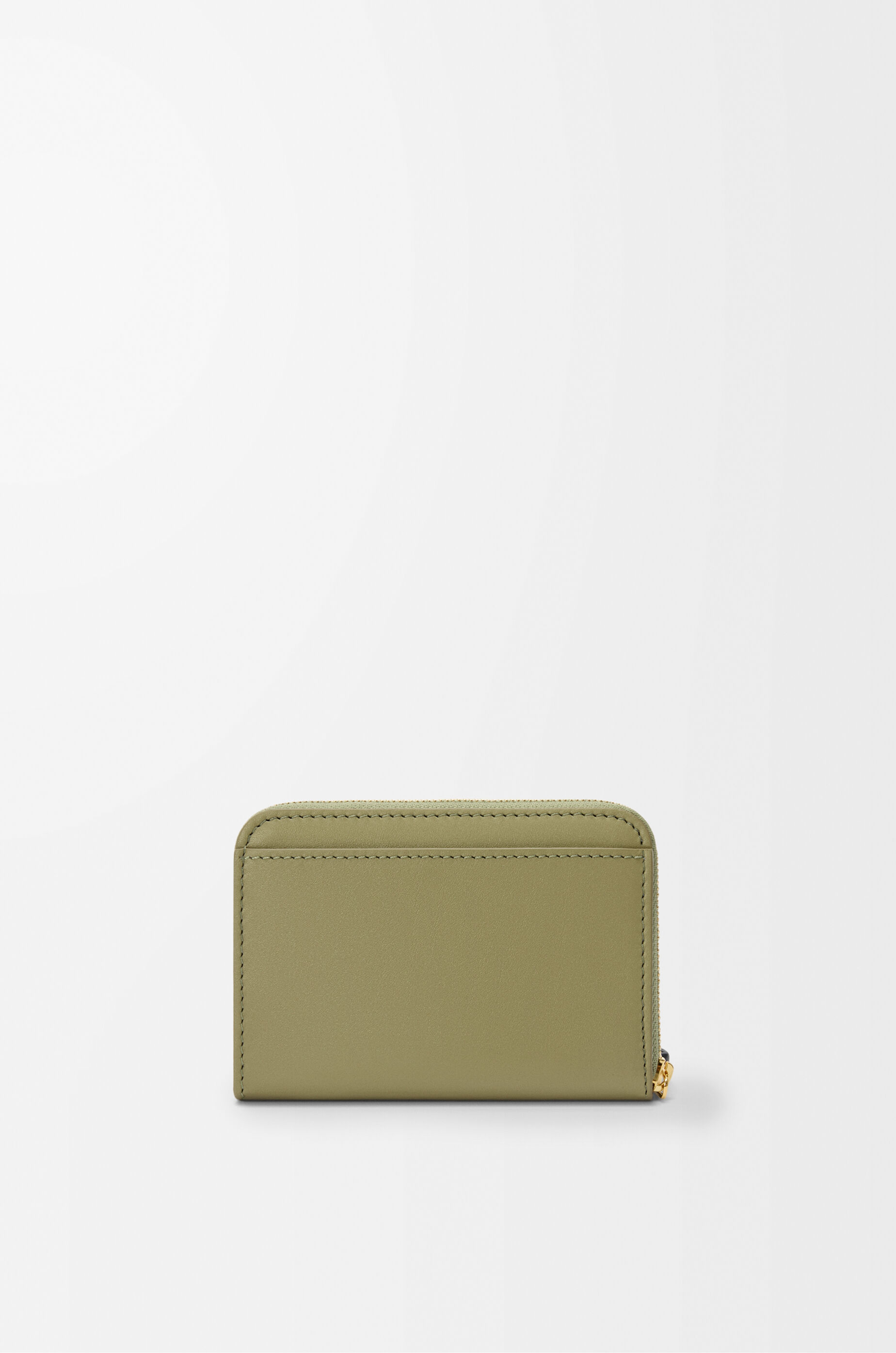 E　ジップコインパース　シルバー ジップ コインパース（シャイニーナパカーフ） グレー - LOEWE