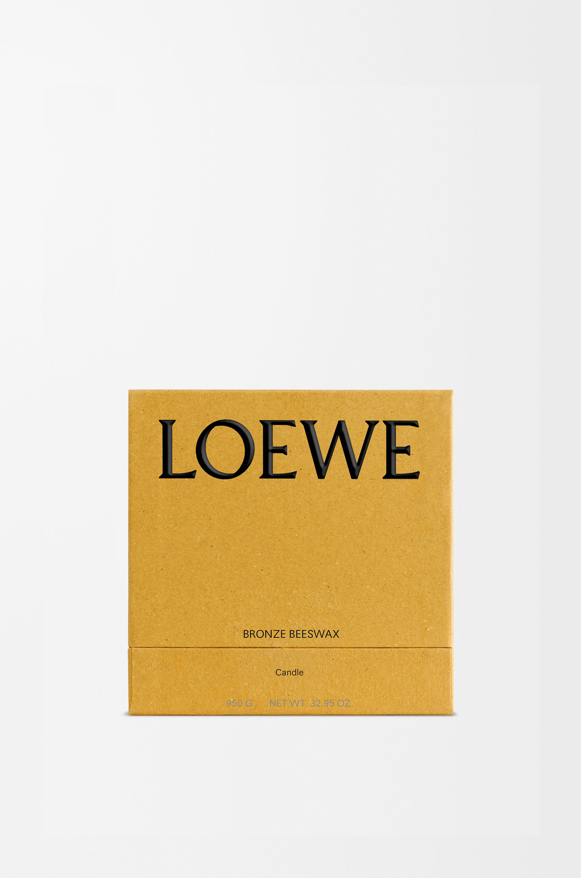袋付き　LOEWE イエローキャンドル 170g ハニーサックル キャンドル ラージ イエロー - LOEWE