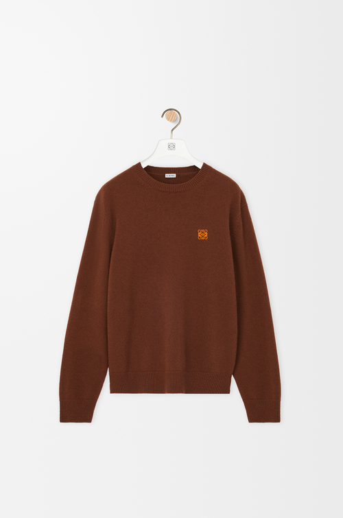 LOEWE Sweater in wool Brown