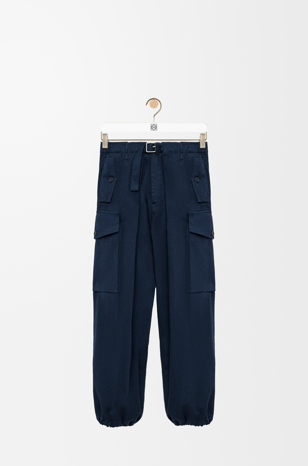 LOEWE Cargo trousers in cotton Dark Navy
