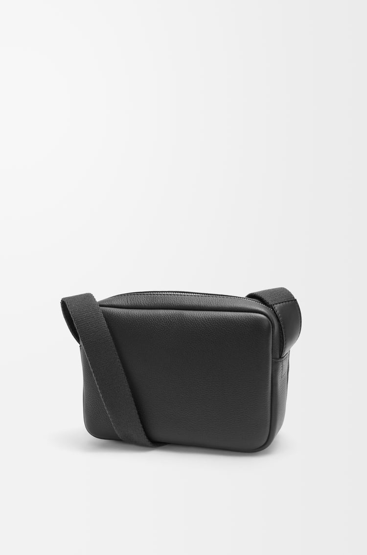 LOEWE Borsa messenger Military XS in morbida pelle di vitello granata Nero