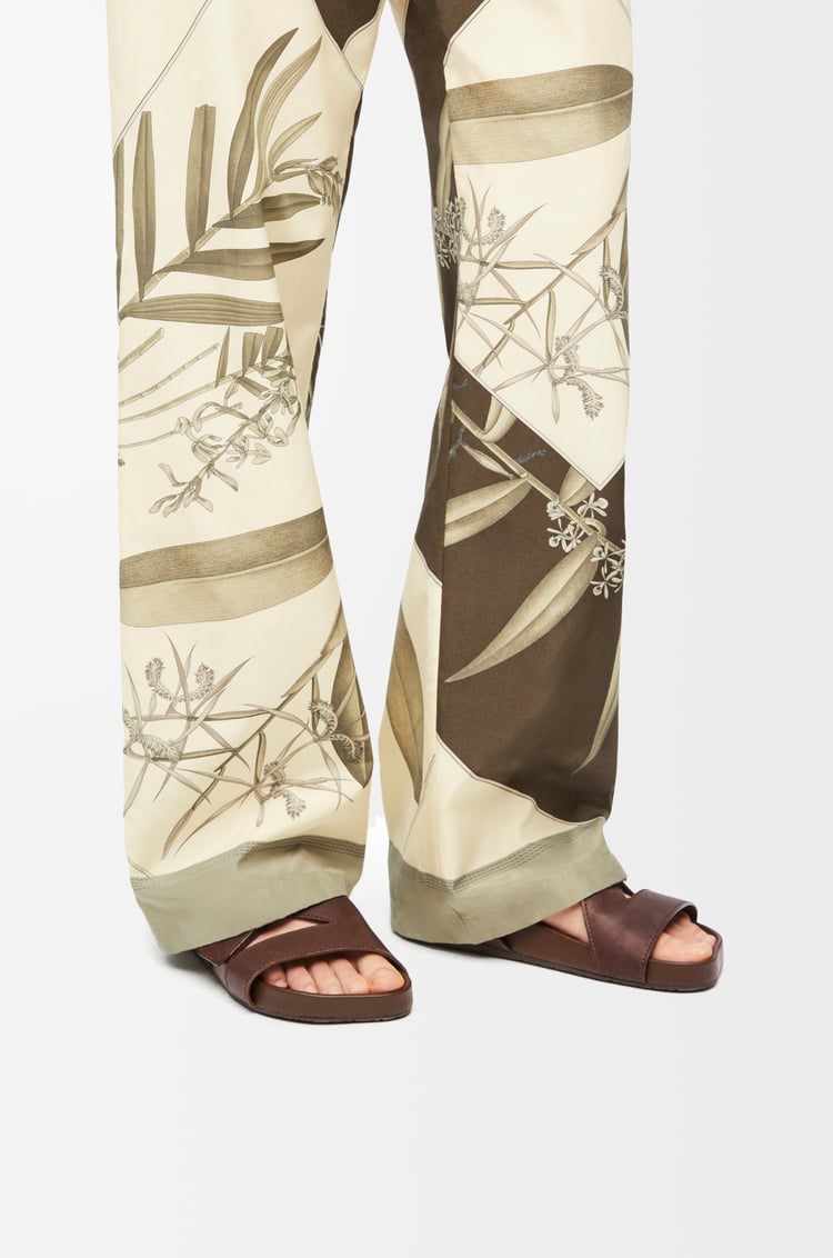 LOEWE Ease Buckle sandal in vegetal calfskin Horse