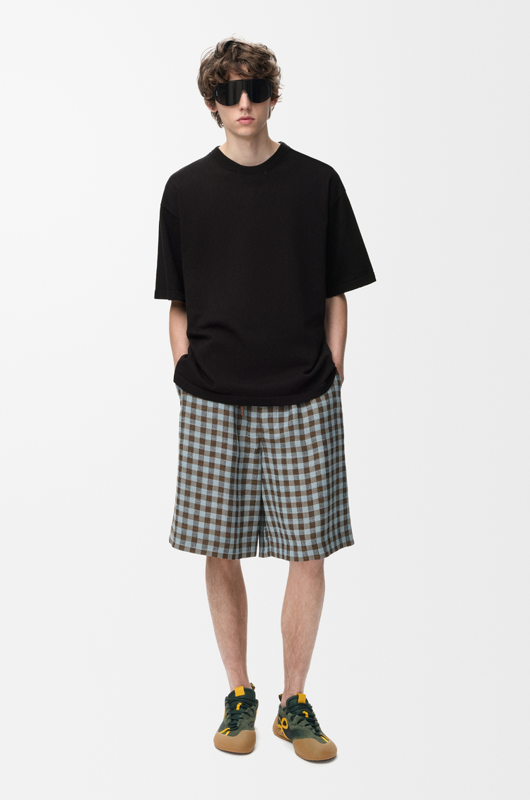 LOEWE Top en algodón Negro