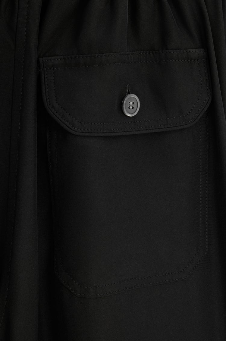 LOEWE Pyjama trousers in silk Black