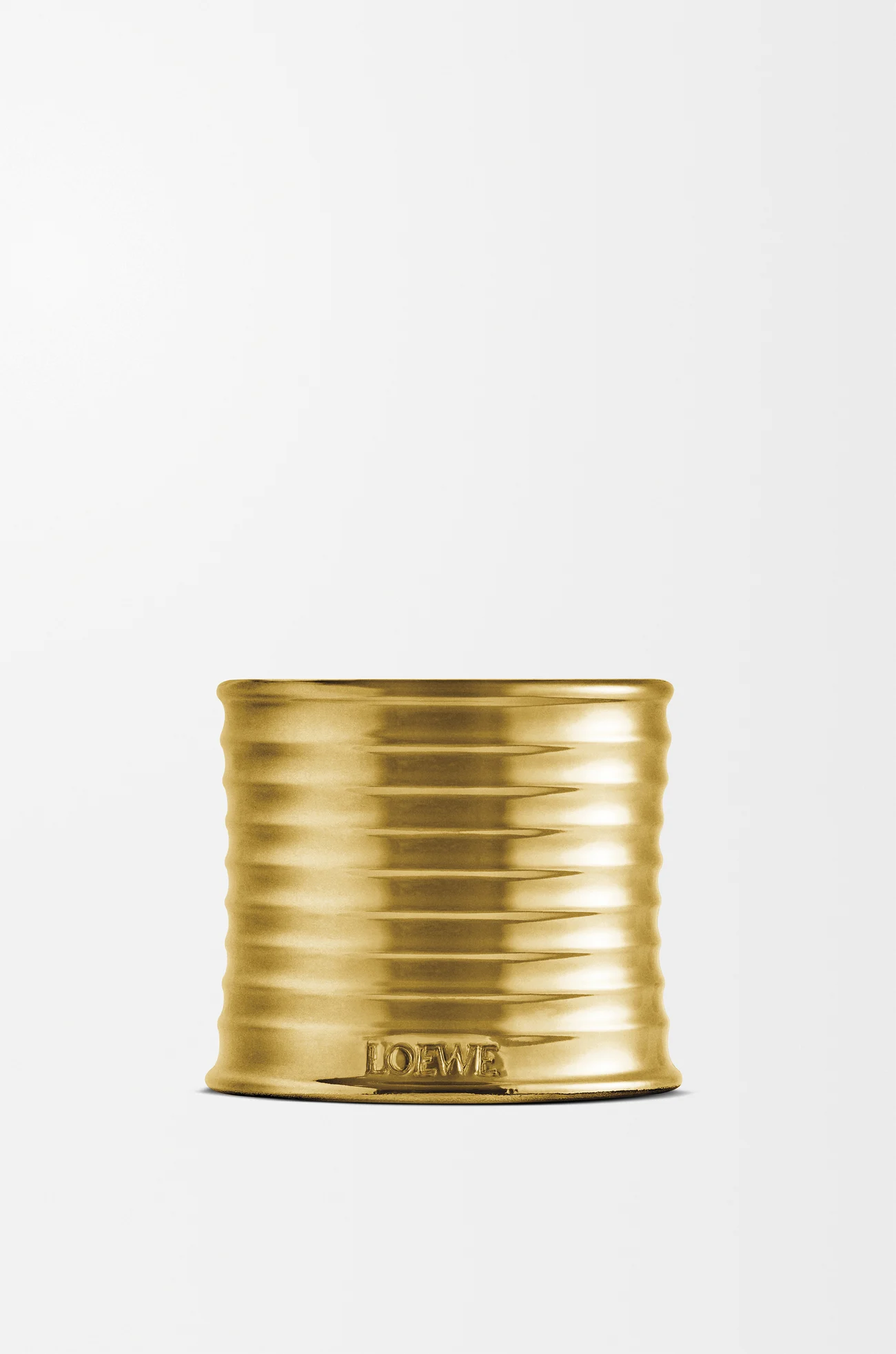 LOEWE Petite bougie parfumée Earl Grey Doré