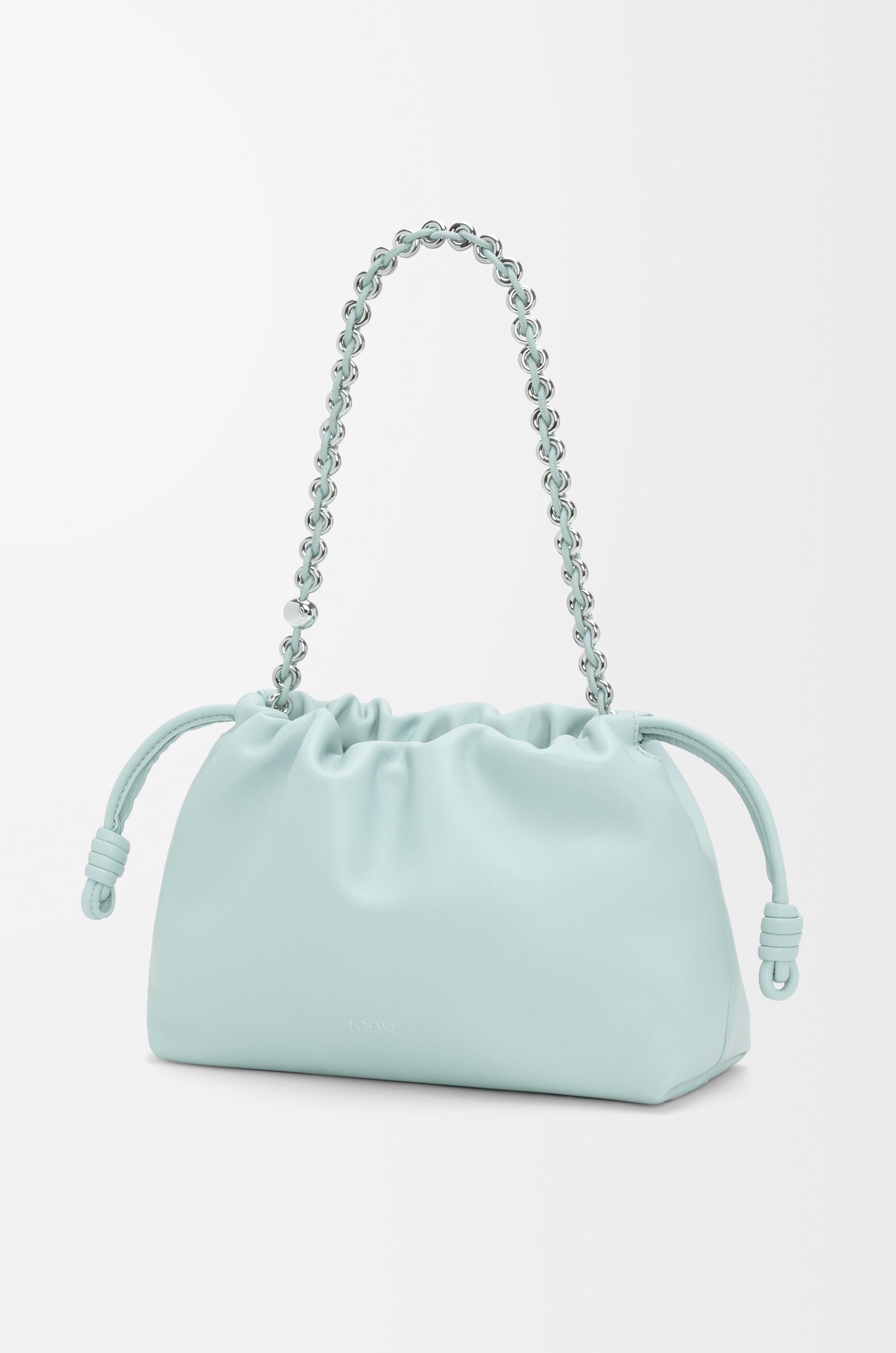 ショルダーバッグ・ポシェット LW167 MEDIUM FLAMENCO PURSE IN MELLOW NAPPA LAMBSKIN Medium Flamenco purse in mellow nappa lambskin Red - LOEWE