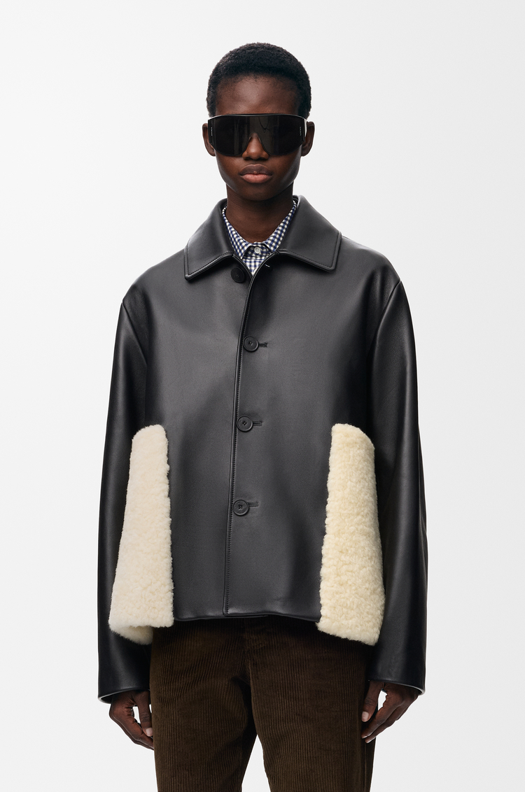 LOEWE Jacket in nappa lambskin Black