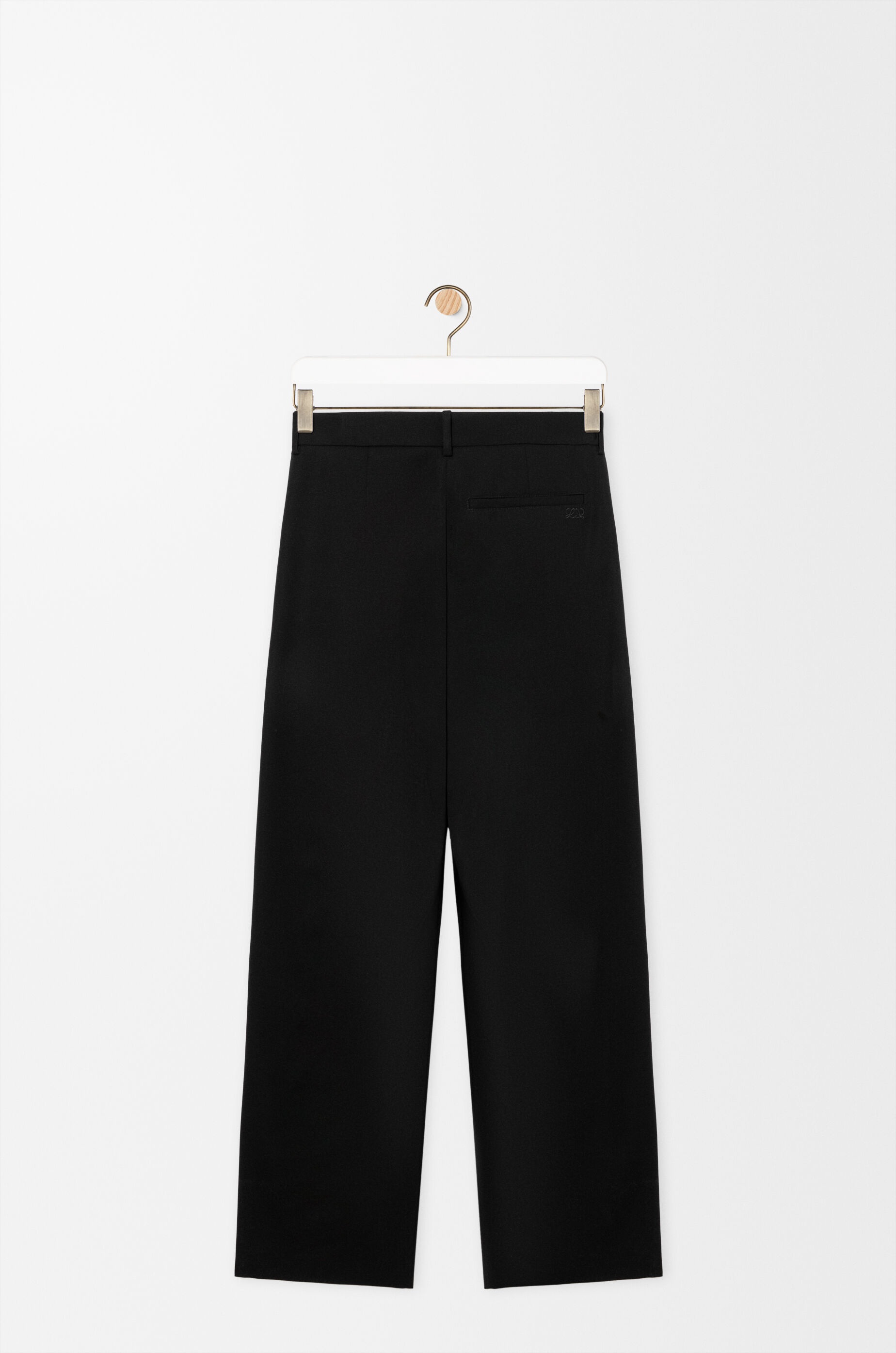 Trousers in wool Black - LOEWE USA Official Website