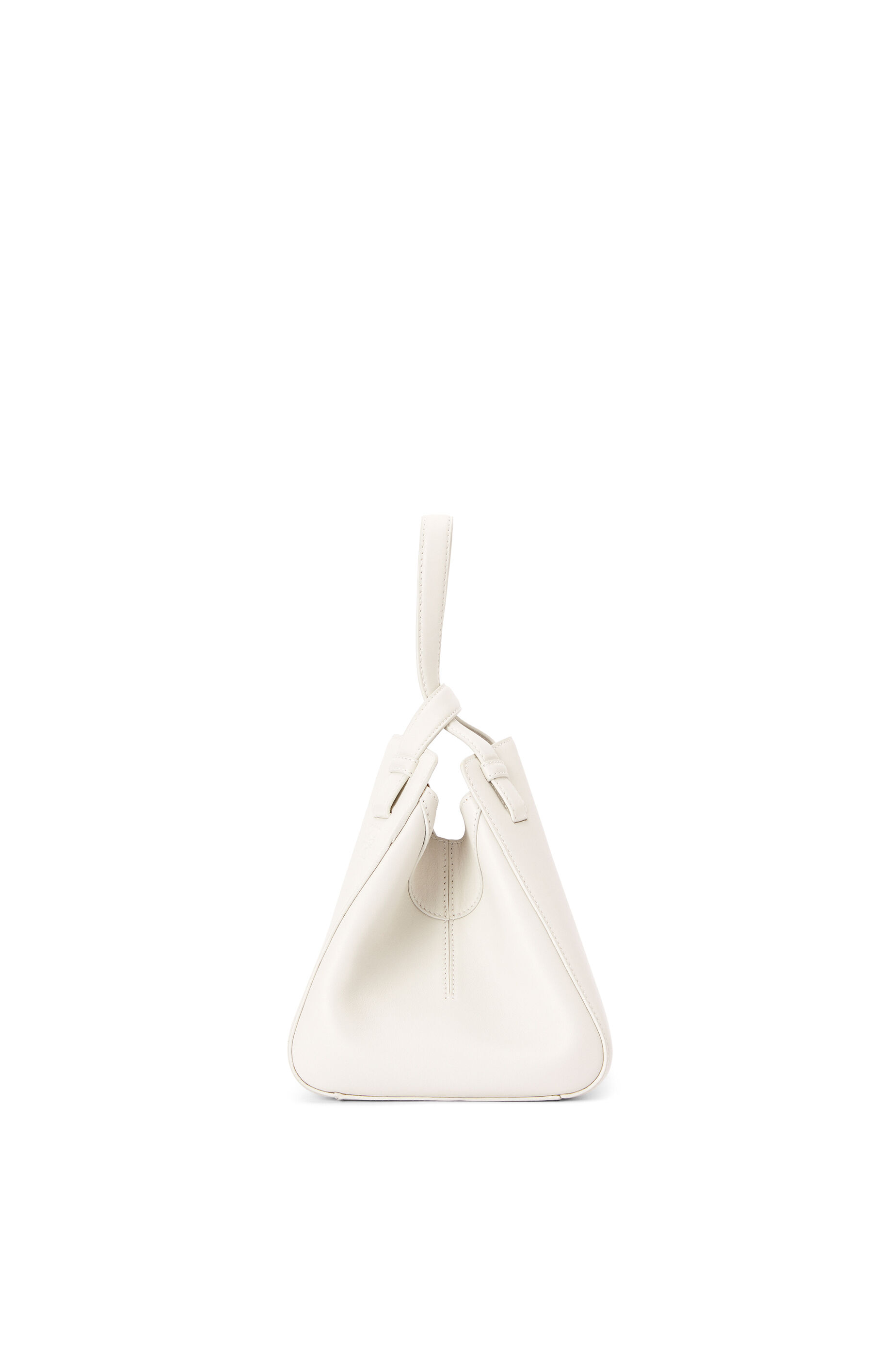 Hammock Nugget bag in nappa calfskin Soft White LOEWE