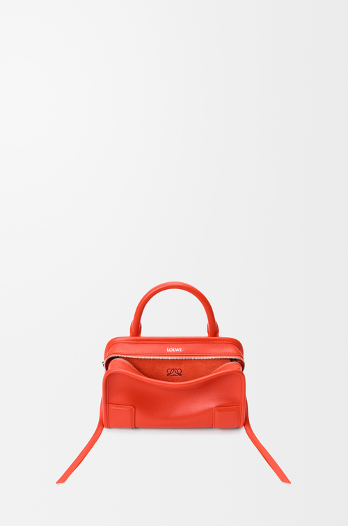 LOEWE Bolso Amazona 180 mini en piel de ternera suave Naranja Amanecer
