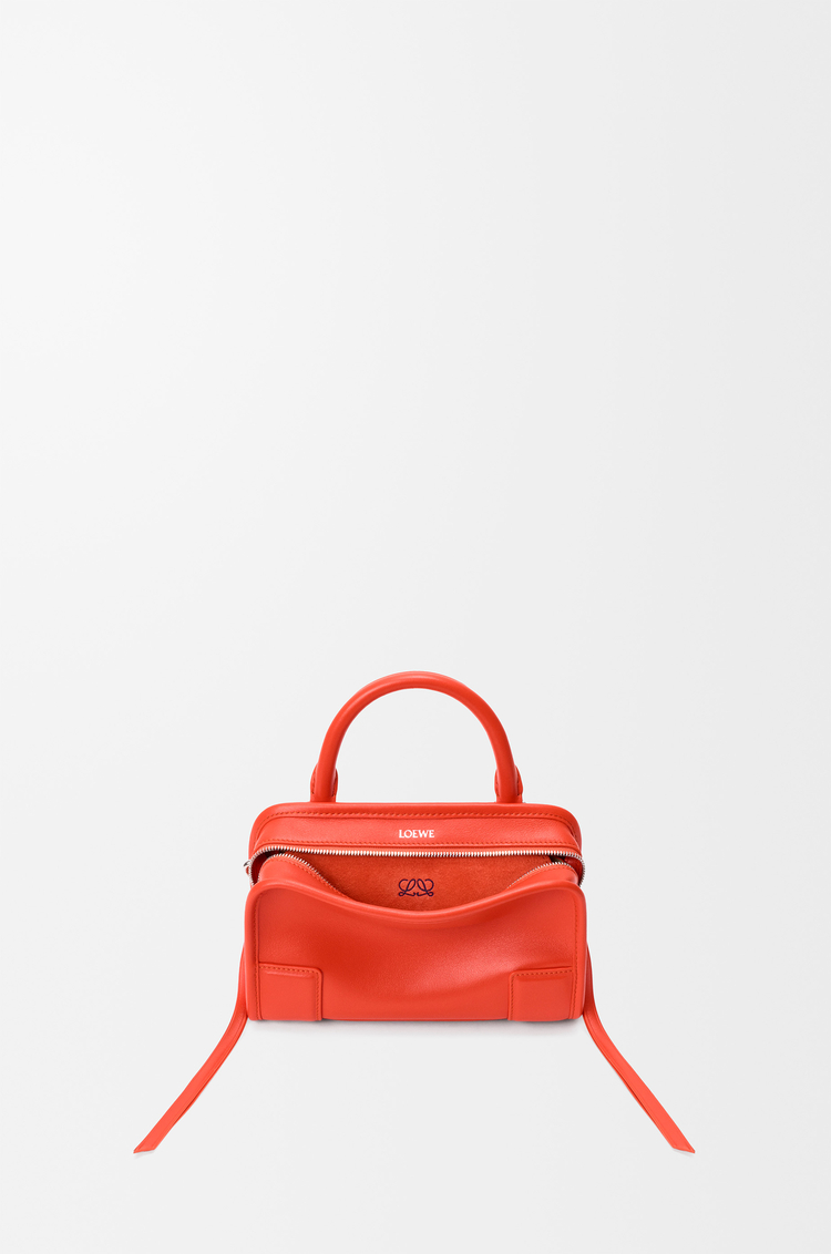 LOEWE Bolso Amazona 180 mini en piel de ternera suave Naranja Amanecer