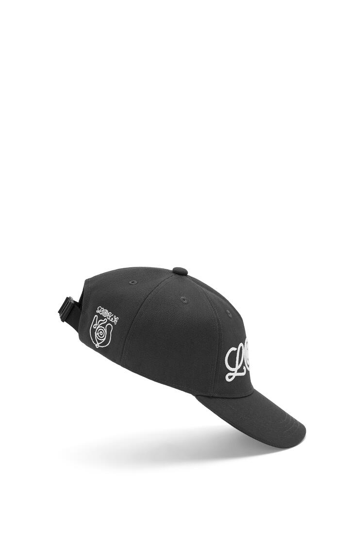 LOEWE 帆布 Logo 棒球帽 黑色 pdp_rd