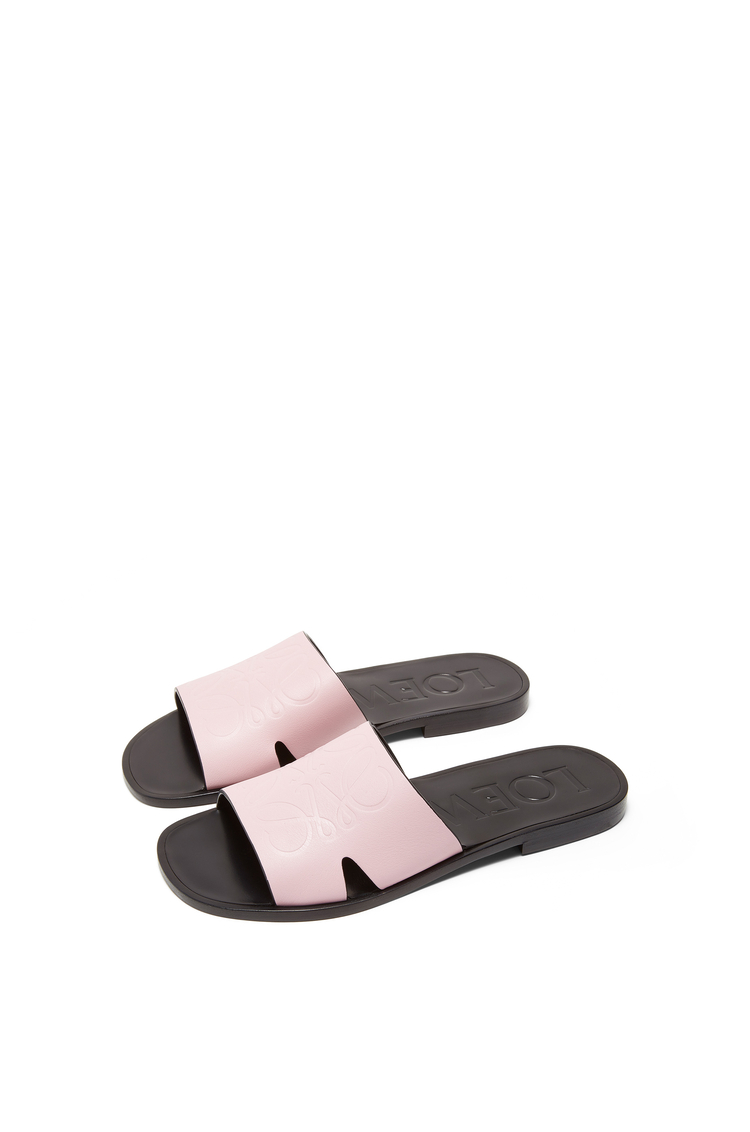 LOEWE Anagram mule in calfskin Light Pink