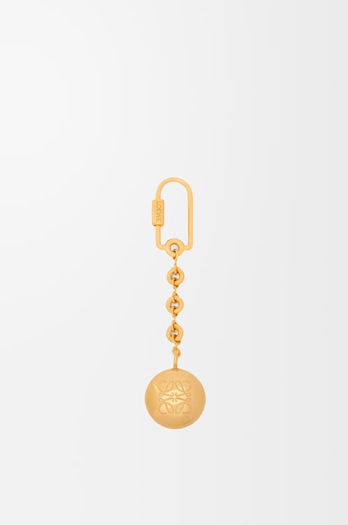 LOEWE Pebble 鑰匙圈 香根草色/金色 plp_rd