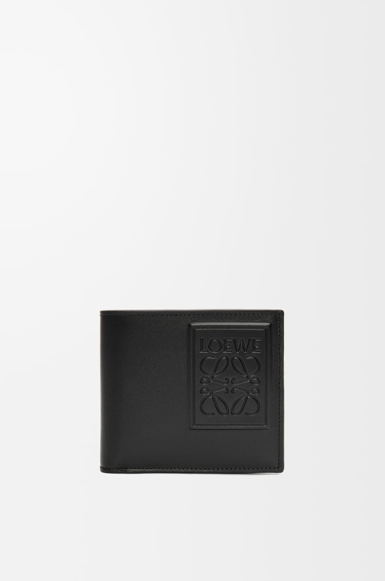 LOEWE バイフォールド コインウォレット（シルクカーフ） ブラック