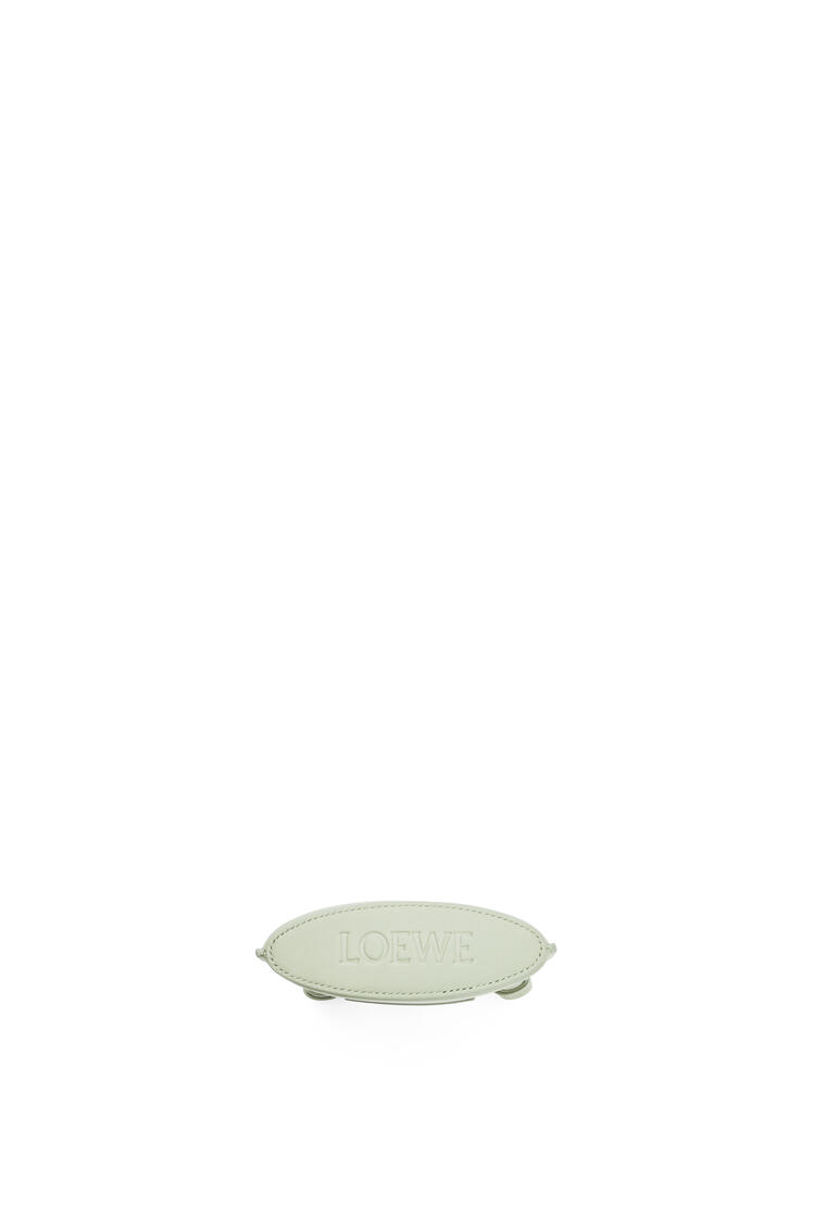 LOEWE Dice pocket in classic calfskin Light Celadon