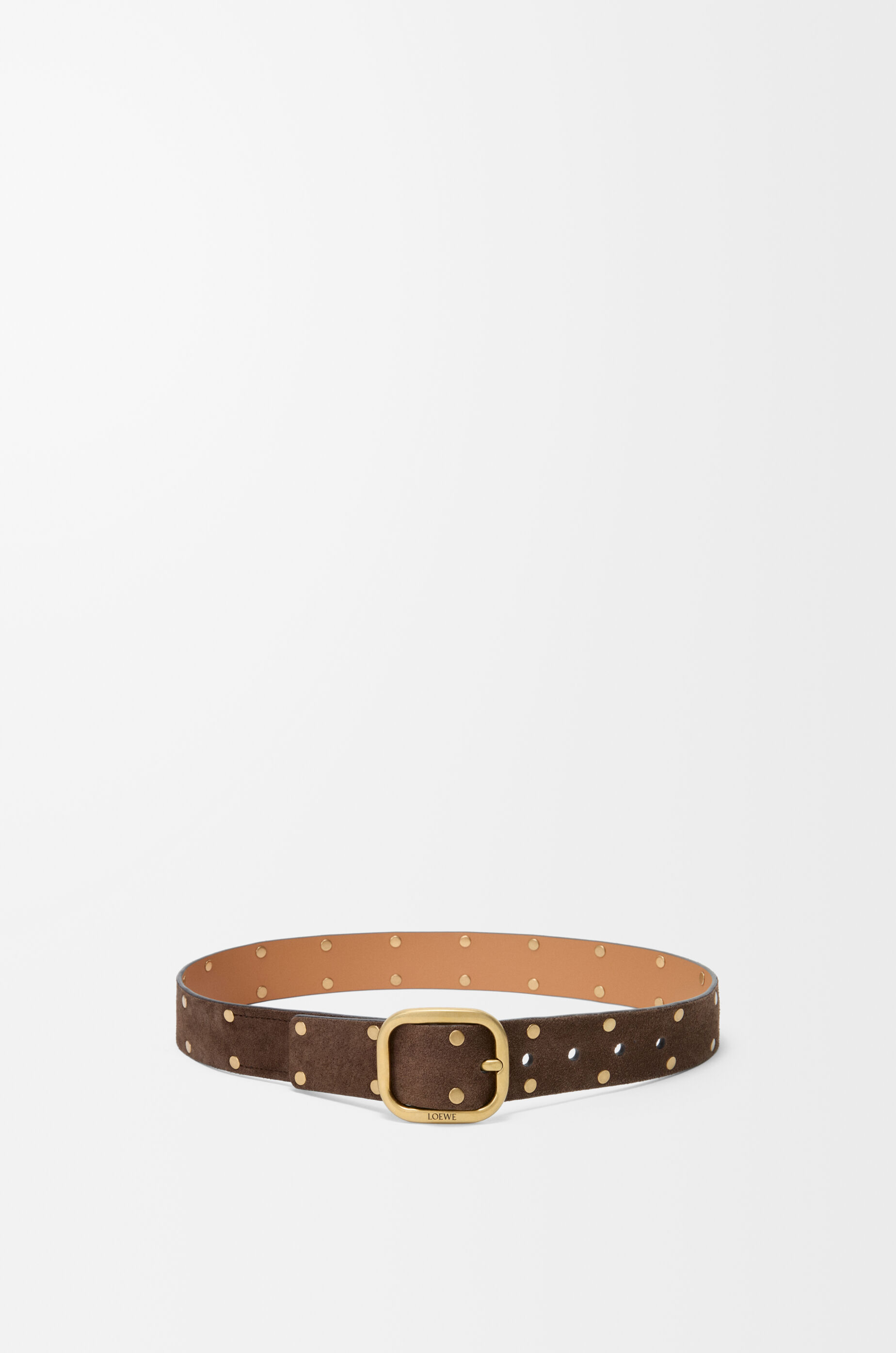 ラウンド ソフト ベルト（スエードカーフ） マルチカラー - LOEWE