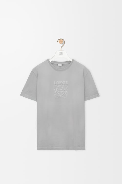 LOEWE Relaxed fit T-shirt in cotton Light Grey
