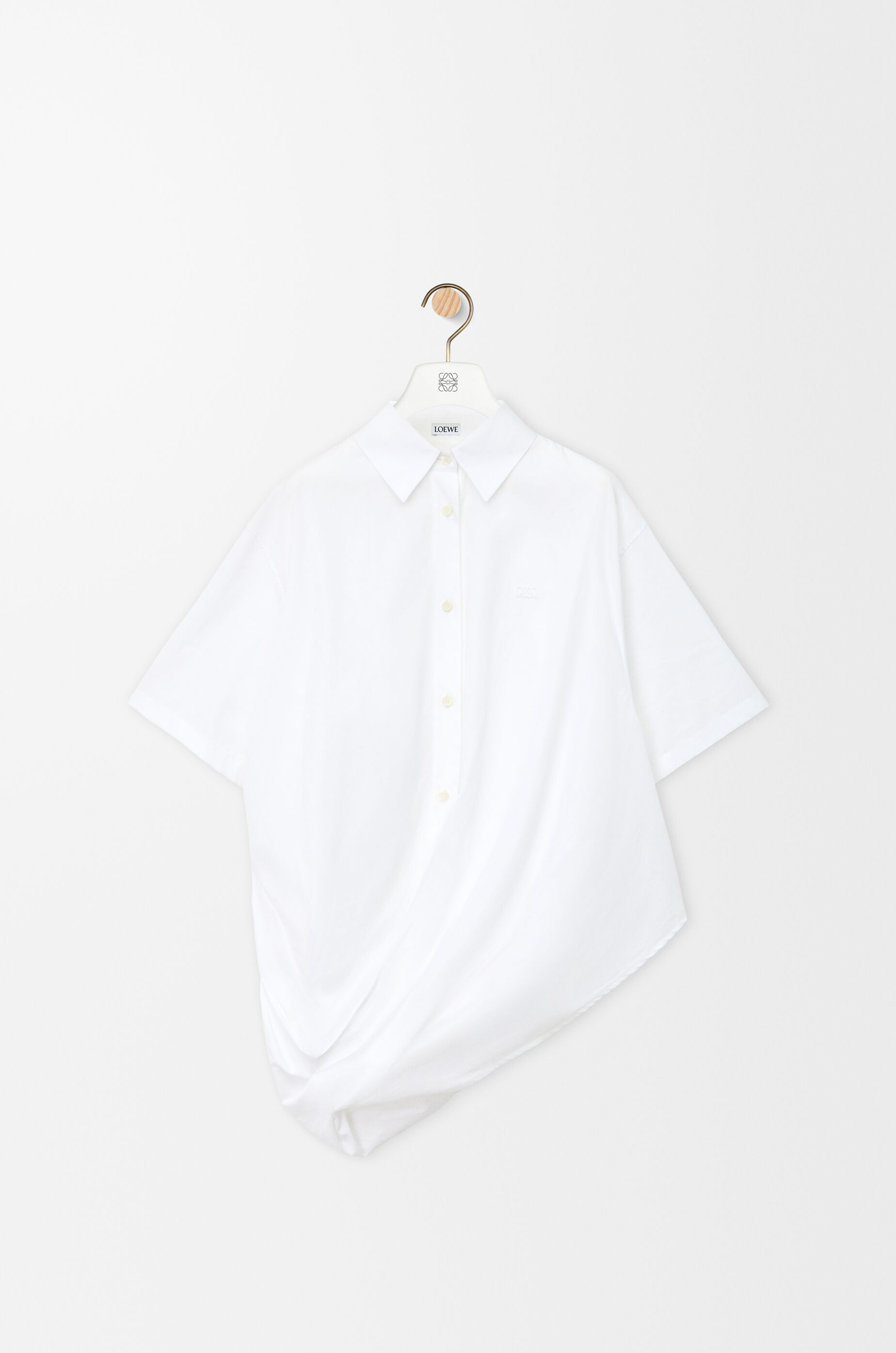 ショートスリーブ シャツ（コットン） ホワイト - LOEWE Japan