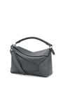 LOEWE Large Puzzle bag in grained calfskin Anthracite