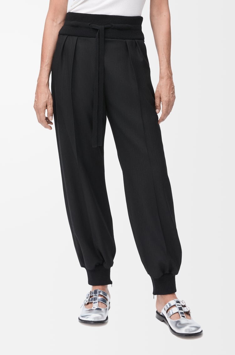 LOEWE Trousers in wool Black