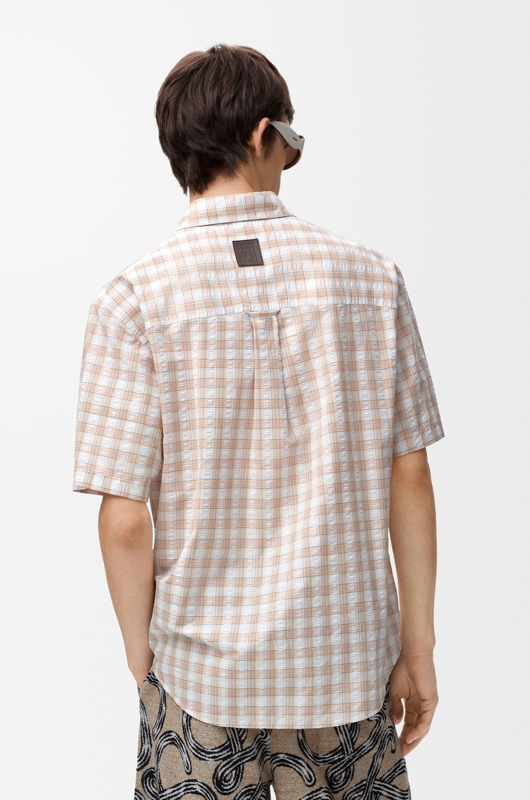LOEWE Camisa de manga corta en algodón Multicolor