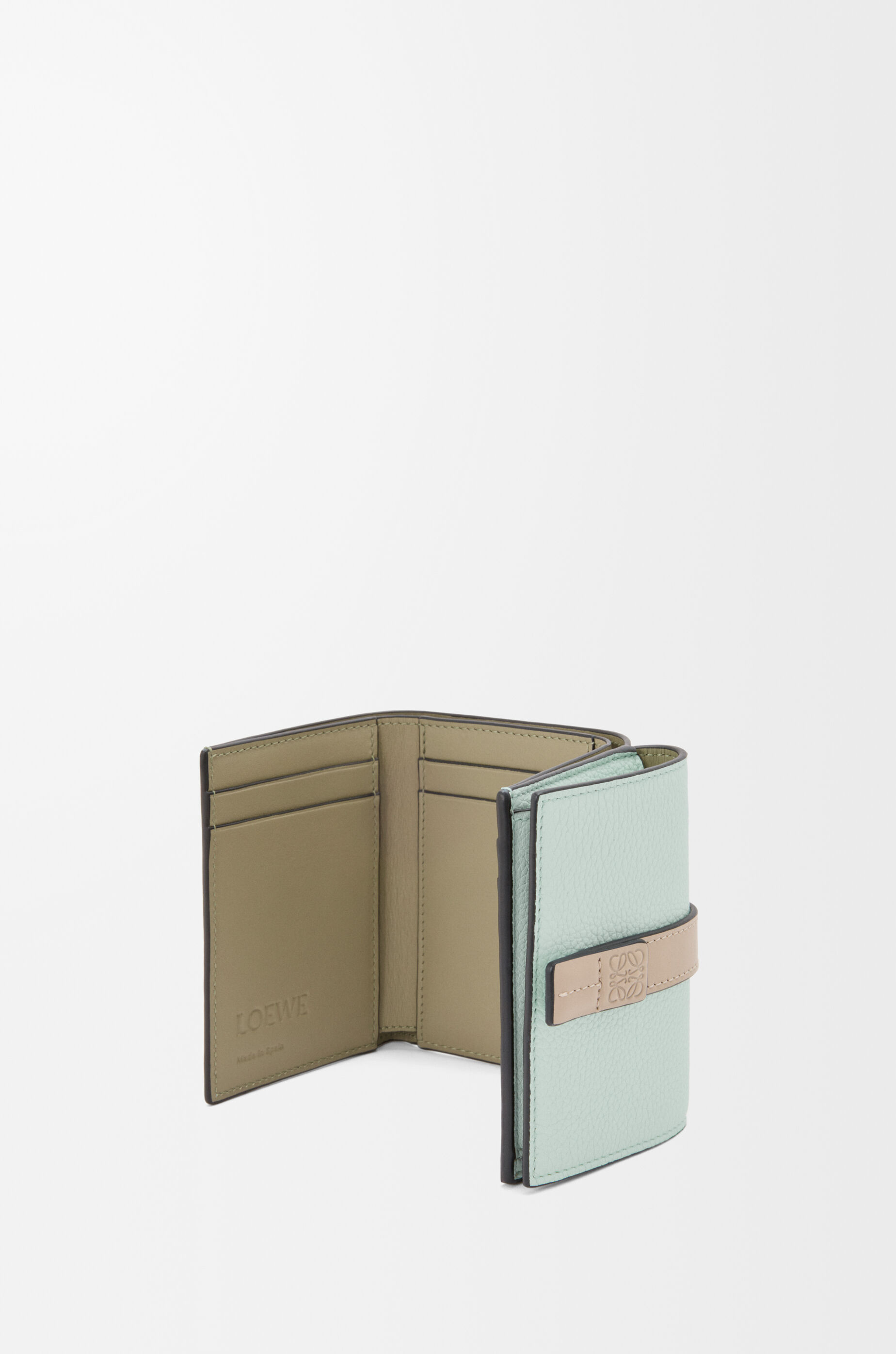 loewe／repeat trifold wallet LOEWE Trifold Zip Wallet | Green | FARFETCH CA