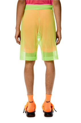 LOEWE Layered lurex knit shorts Multicolor plp_rd