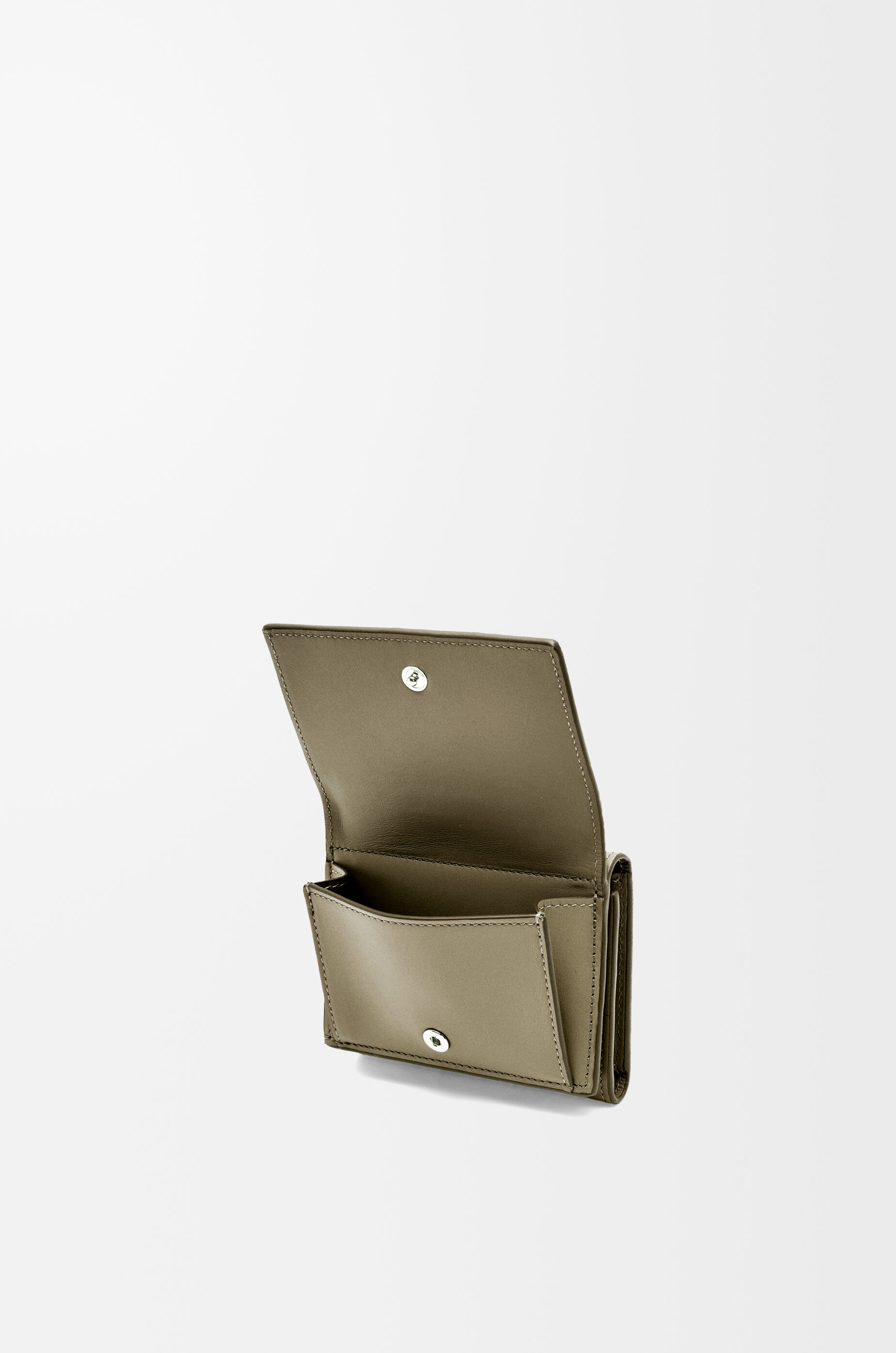 トライフォールド ウォレット(サテンカーフ) グリーン - LOEWE トライフォールド ウォレット(サテンカーフ) グリーン - LOEWE