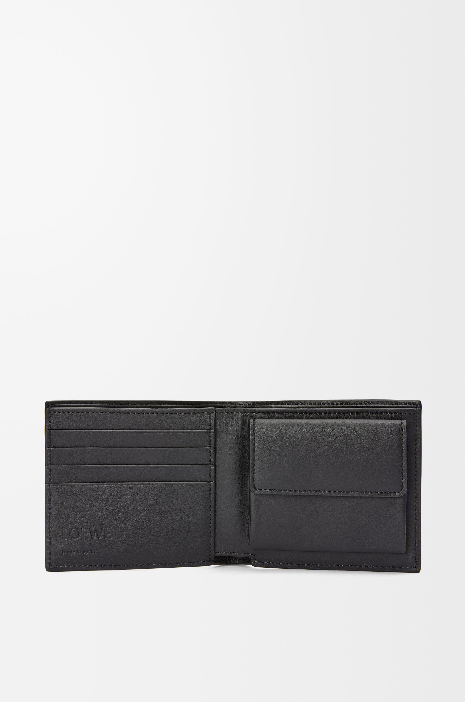 【メーカー直送】 バイフォールド コインウォレット（ソフトグレインカーフ） アンスラサイト - LOEWE 小物
