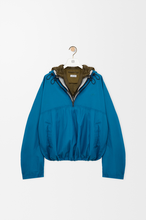 LOEWE Anorak en tissu technique Bleu