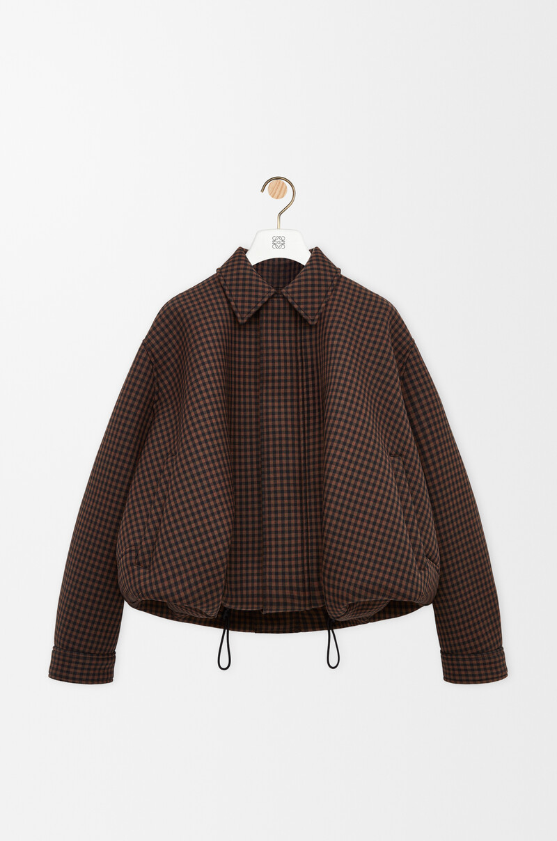 Drawstring jacket in wool by LOEWE