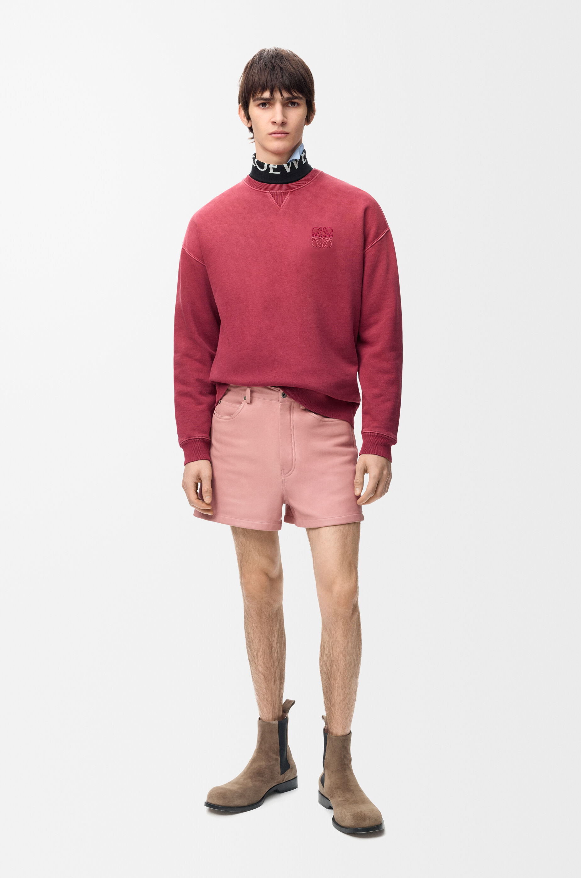 Sweatshirt in cotton Red - LOEWE USA Official Website