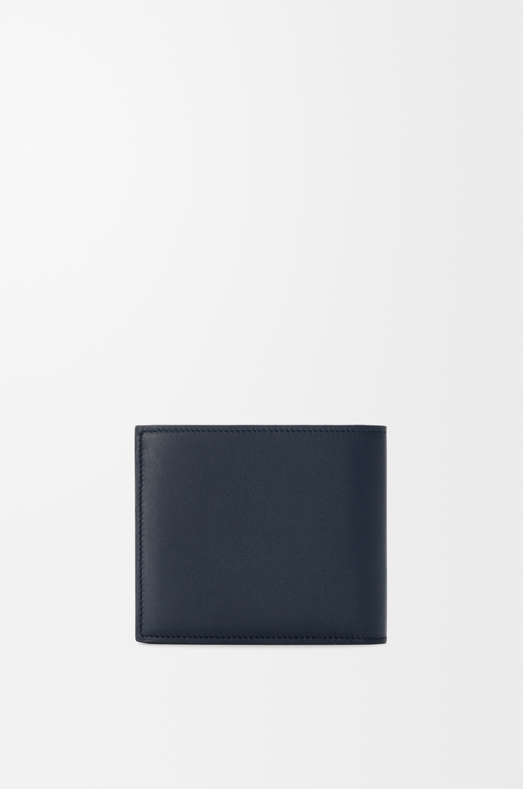 LOEWE 經典小牛皮 Flag 雙摺零錢包 深海軍藍/皇家蔚藍