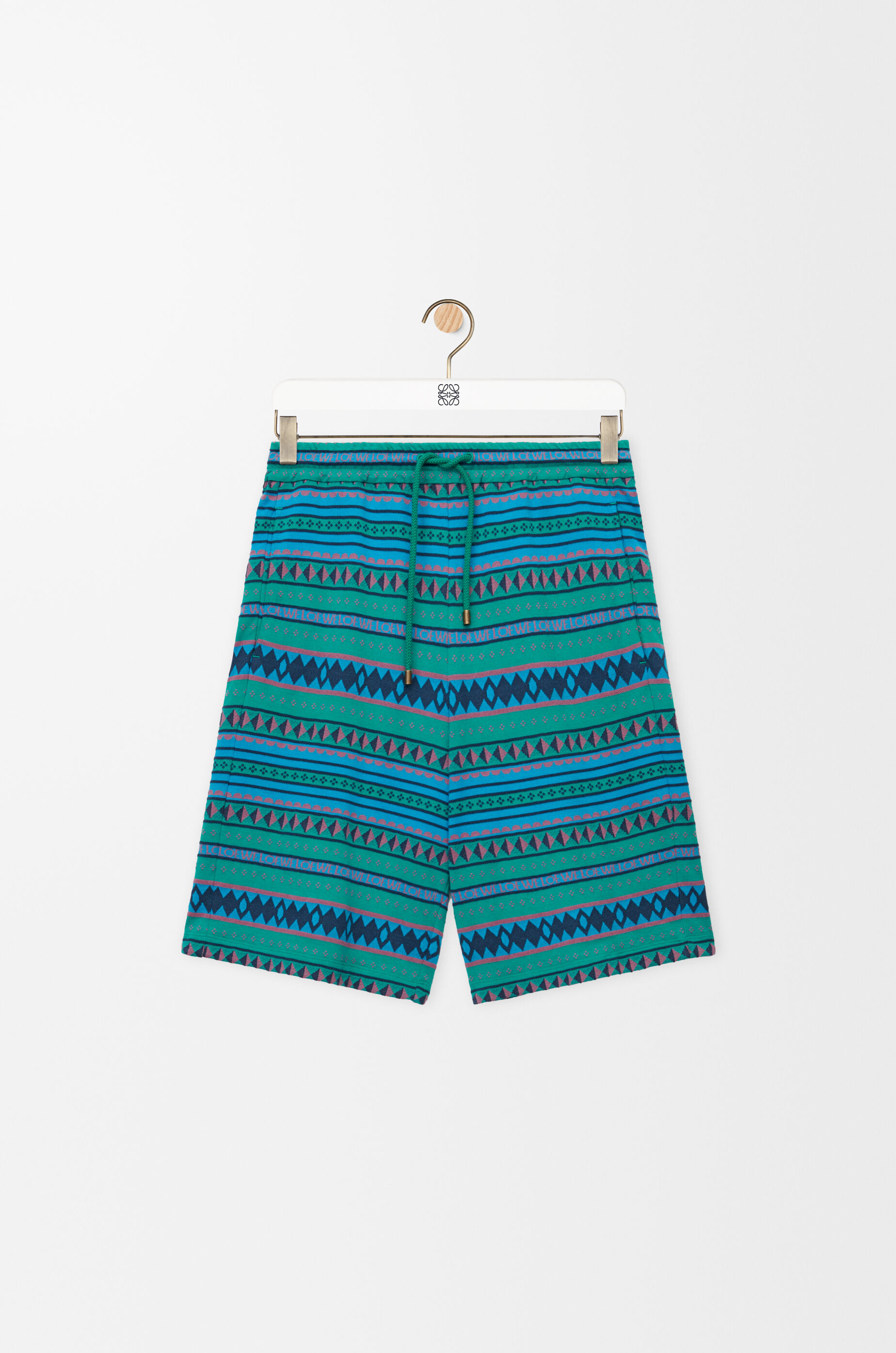 Shorts in cotton Blue - LOEWE