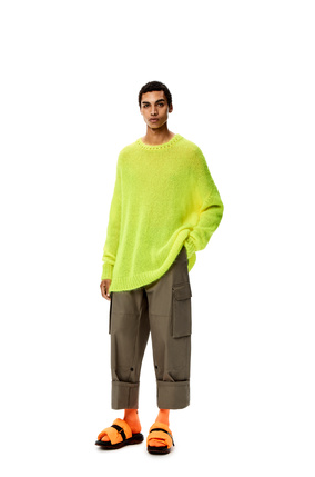 LOEWE Light mohair sweater Yellow Fluo plp_rd