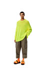 LOEWE Light mohair sweater Yellow Fluo pdp_rd