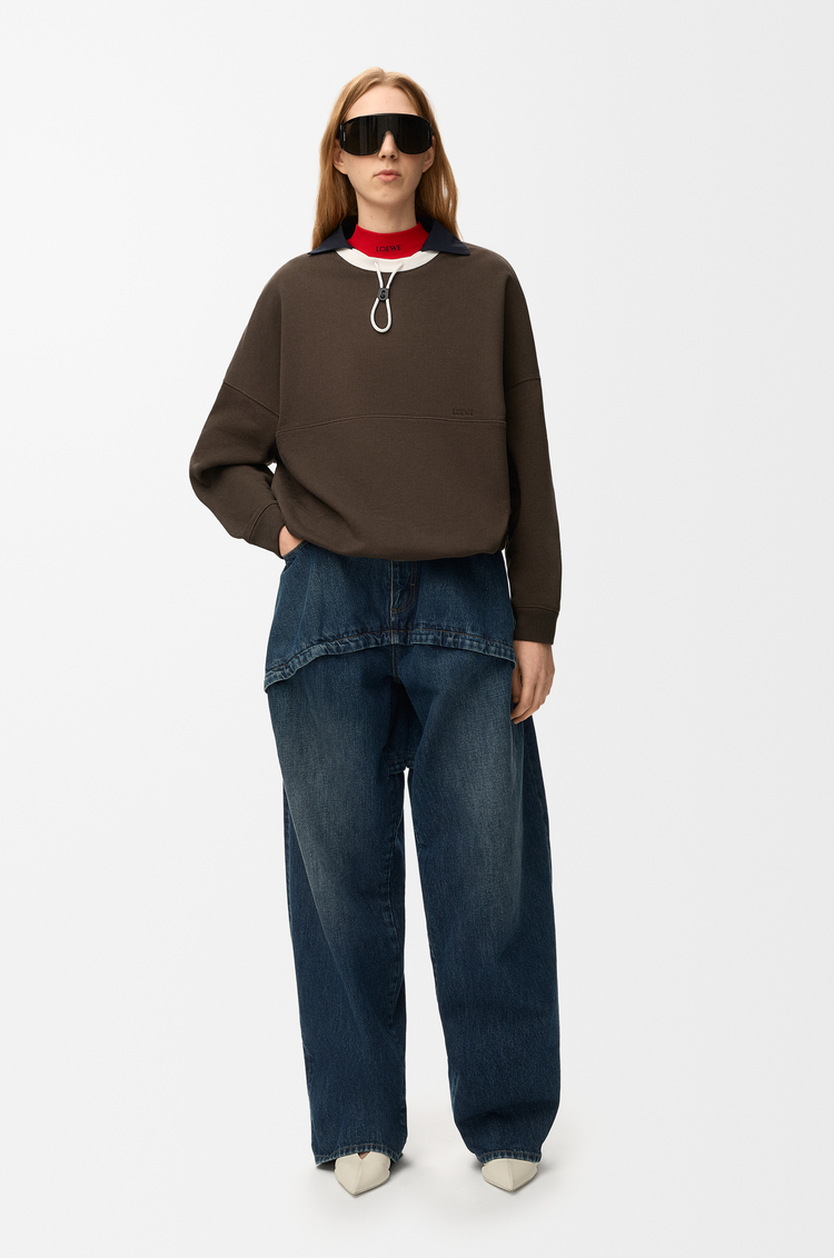LOEWE Jeans in denim Dark Blue