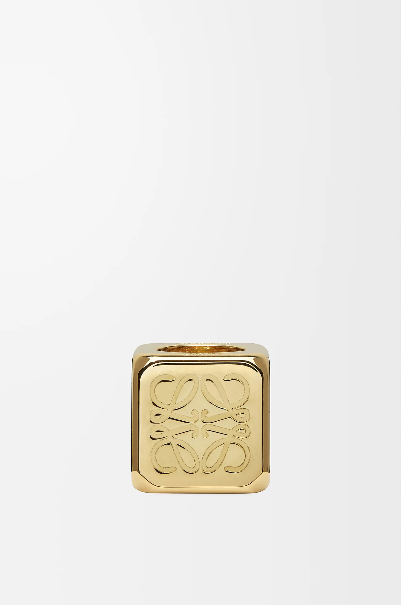 LOEWE 小号骰子 金色