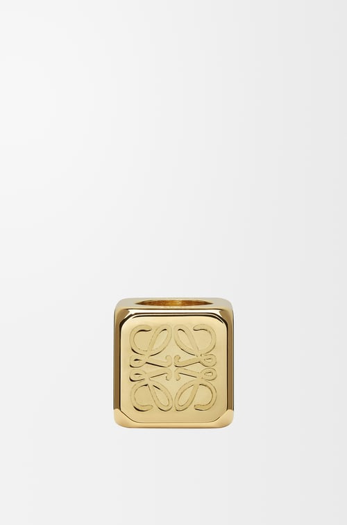 LOEWE Small dice Gold