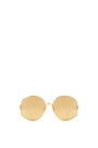 LOEWE Gafas de sol oversize en metal Oro Brillante Endura/Oro pdp_rd