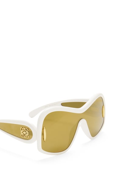 LOEWE Square Mask Sonnenbrille aus Acetat und Nylon  Weiß plp_rd