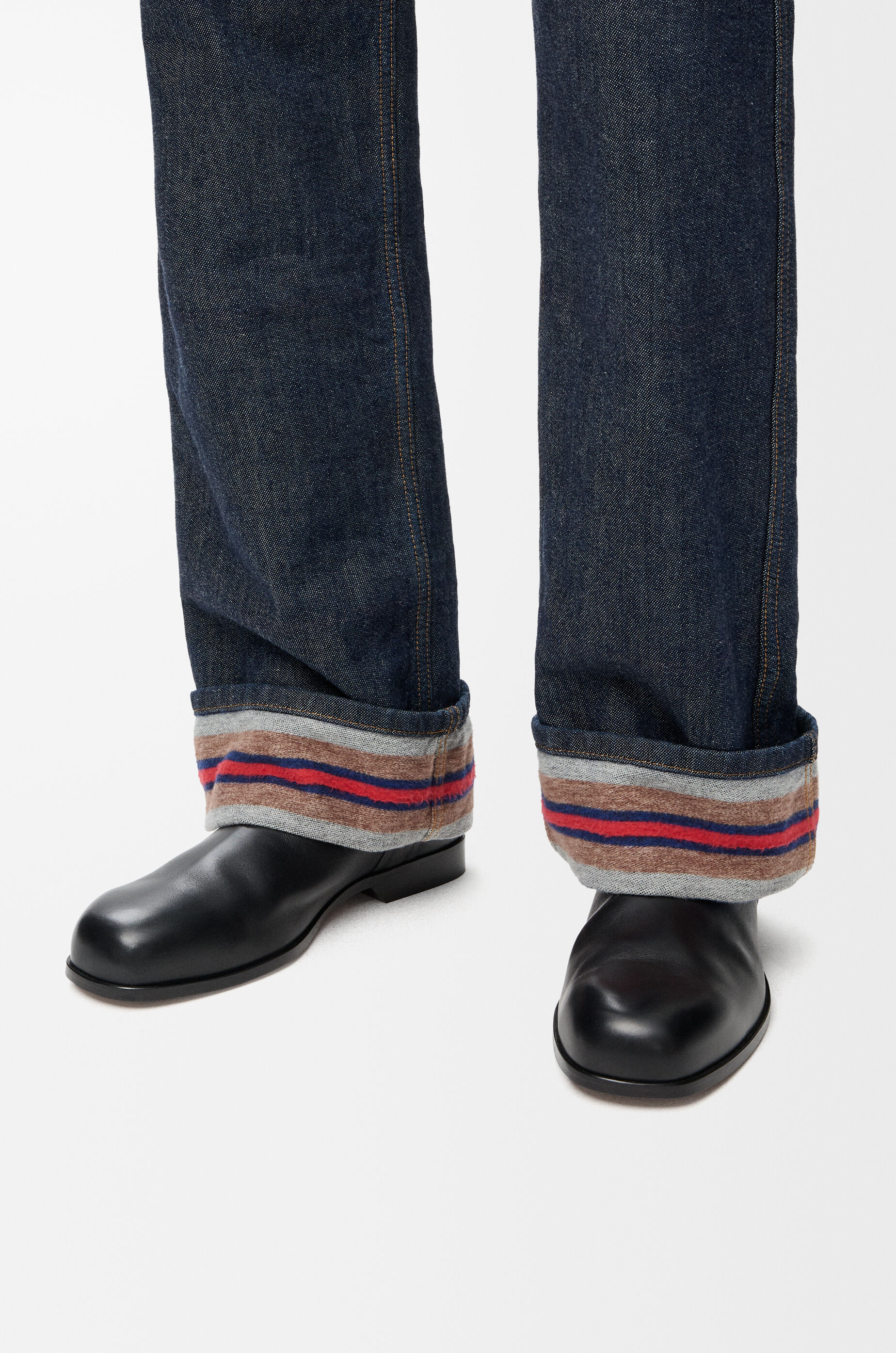 Bobine ankle boot in smooth calfskin Black - LOEWE USA Official