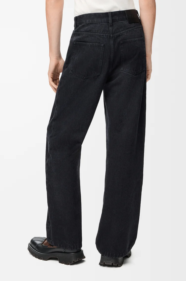 LOEWE アナグラム バギー ジーンズ（デニム） ブラック